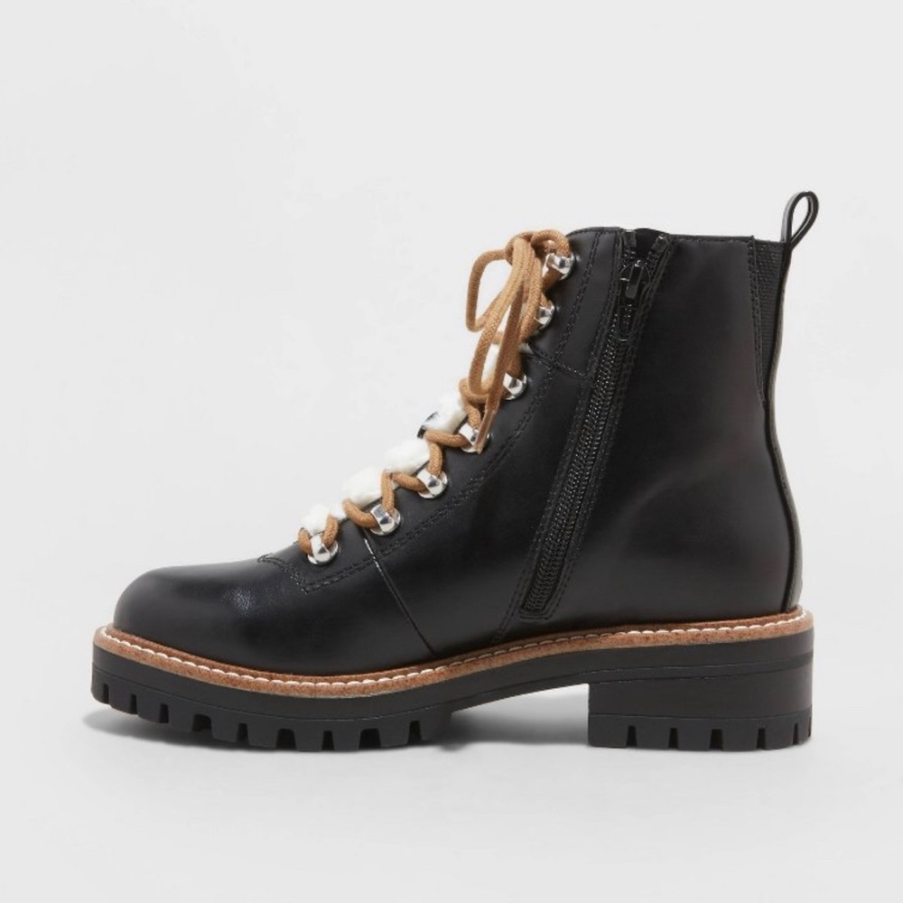 Leighton Hiking Boots - Black NWOT - Picture 2 of 7